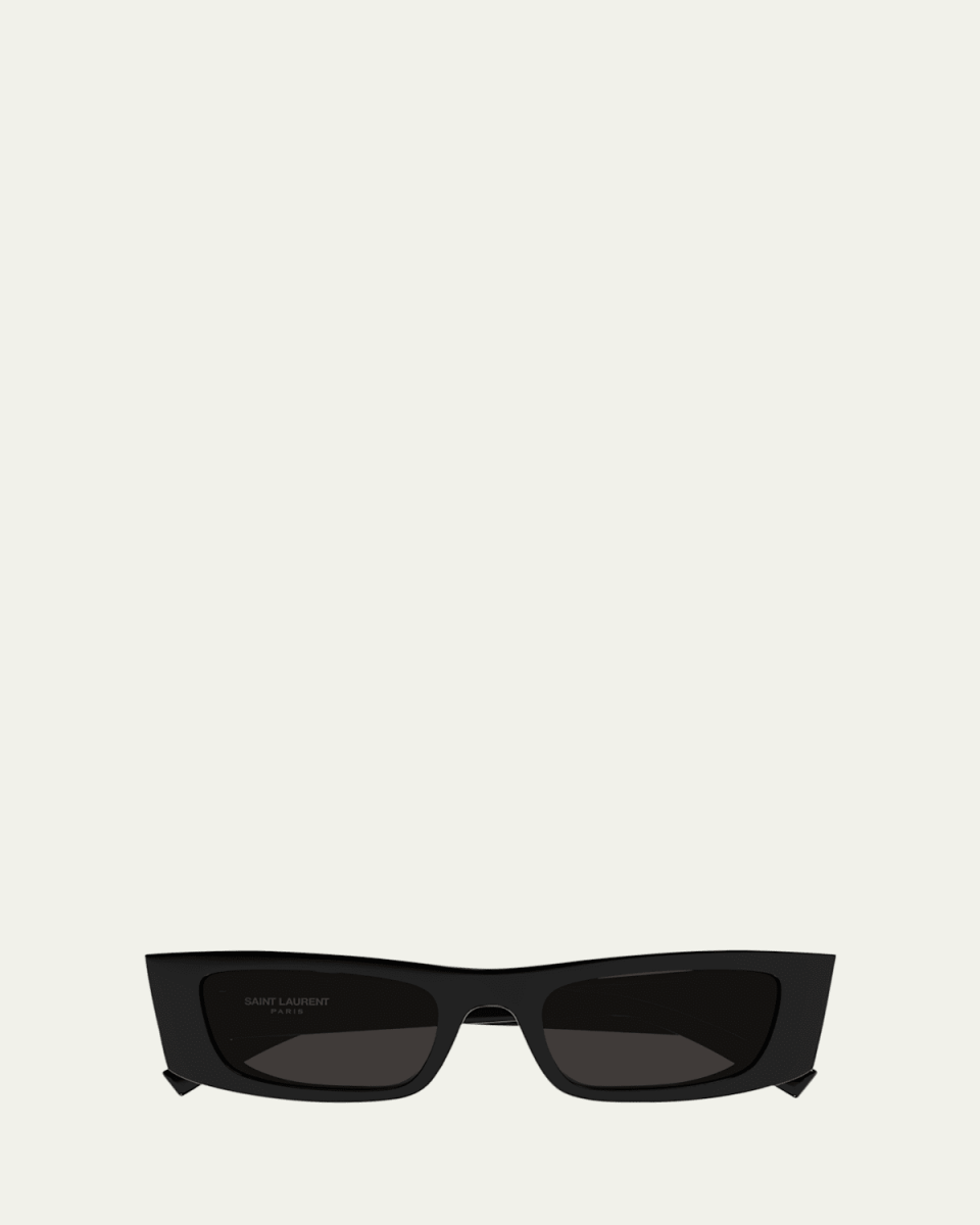 Logo Rectangle Injection Plastic Sunglasses